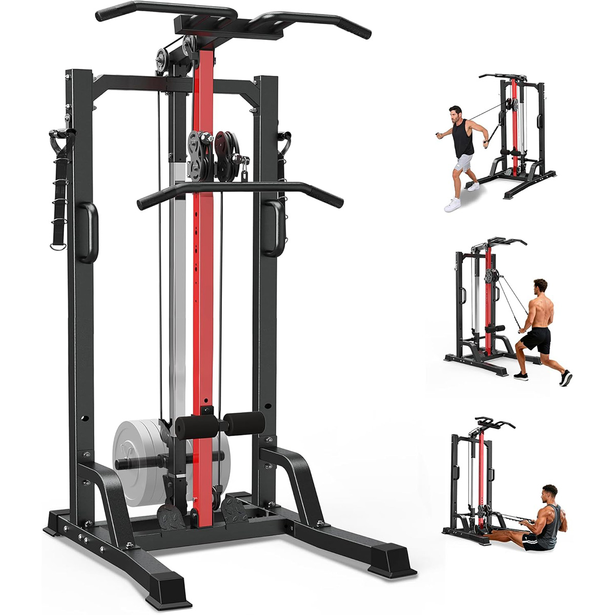 Home Gym Workout Equipment - Machine de musculation Pooboo - Système