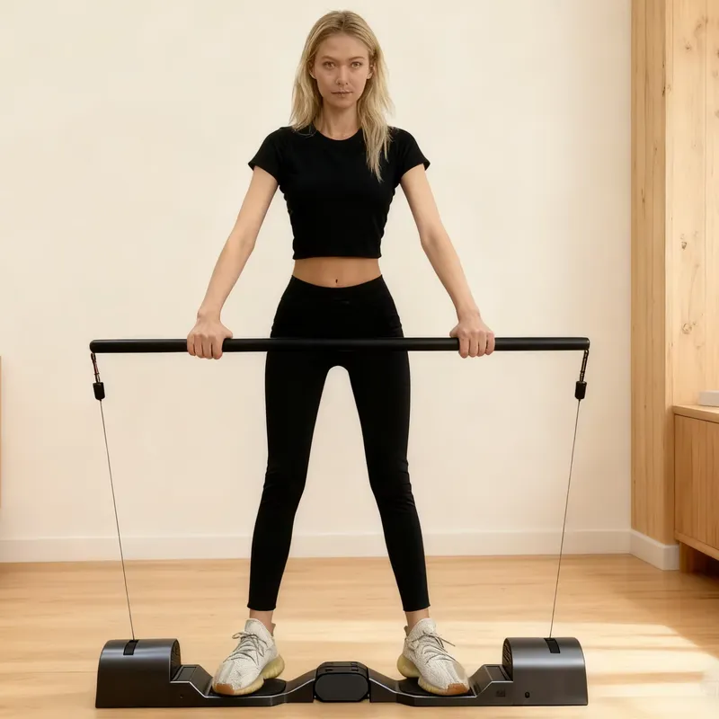 Home Gym Rack With Cables - Équipement de musculation multifonctionnel : Machine