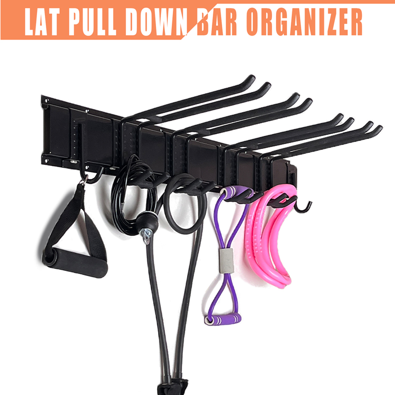 Home Gym Rack With Cables - Support de rangement mural pour accessoires