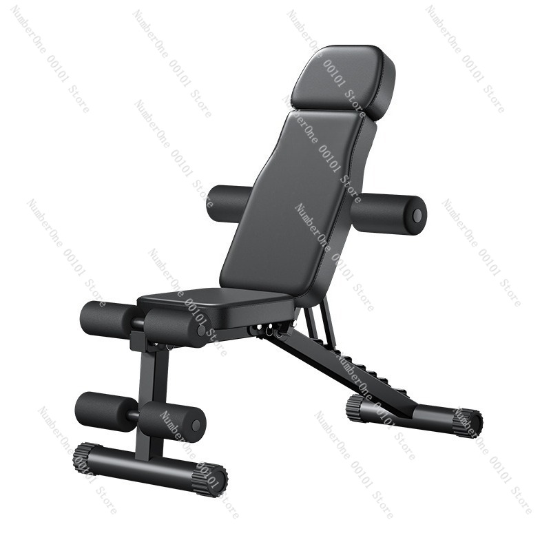 Home Gym Workout Equipment - Chaise de fitness avec haltères, banc