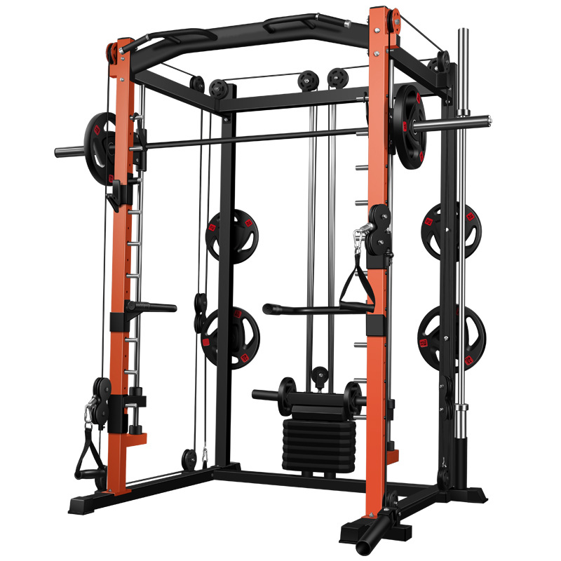 Home Gym Rack With Cables - Équipement de musculation multifonctionnel pour la