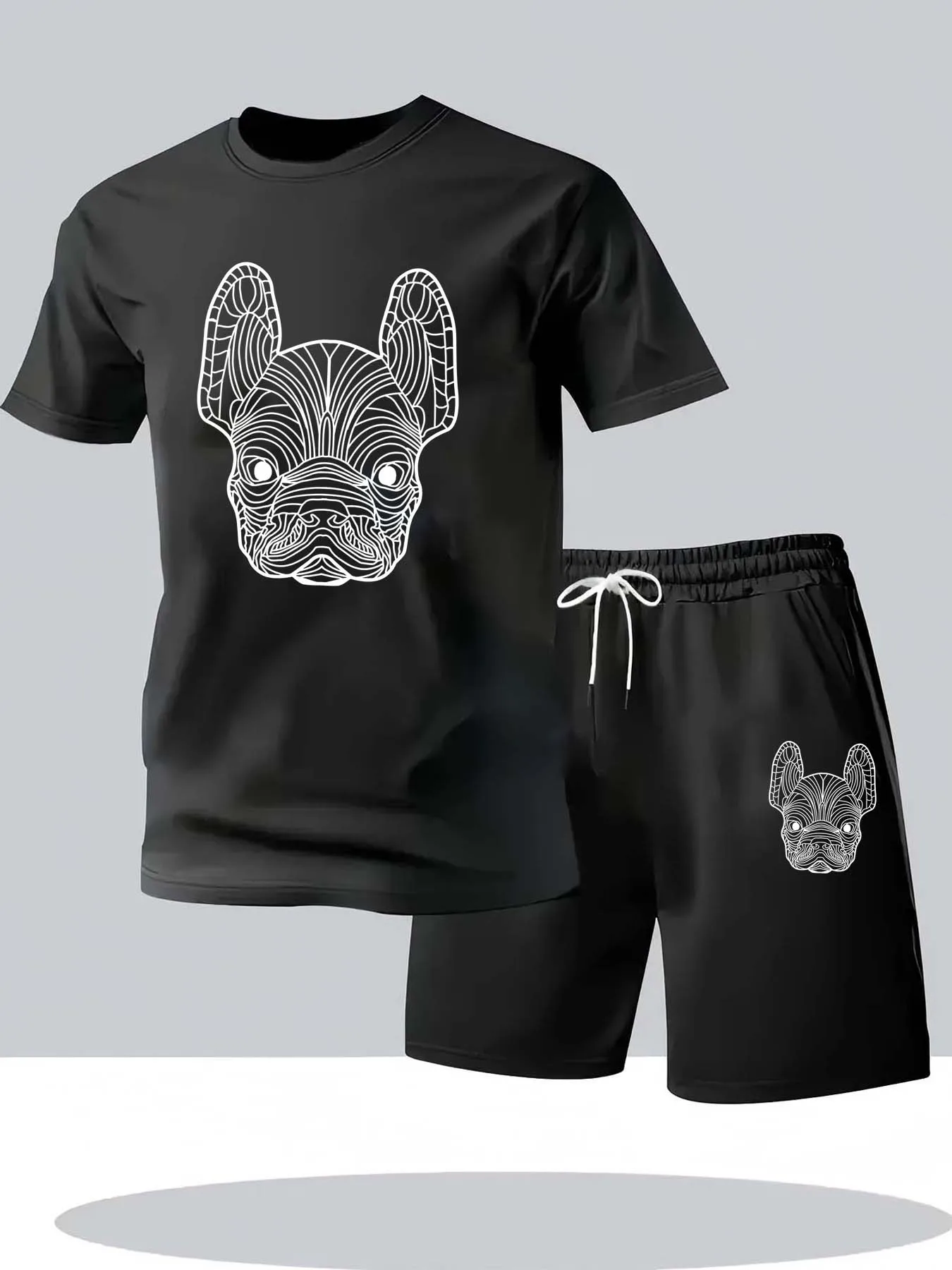 Home Gym Full Body - Ensemble t-shirt et short à manches
