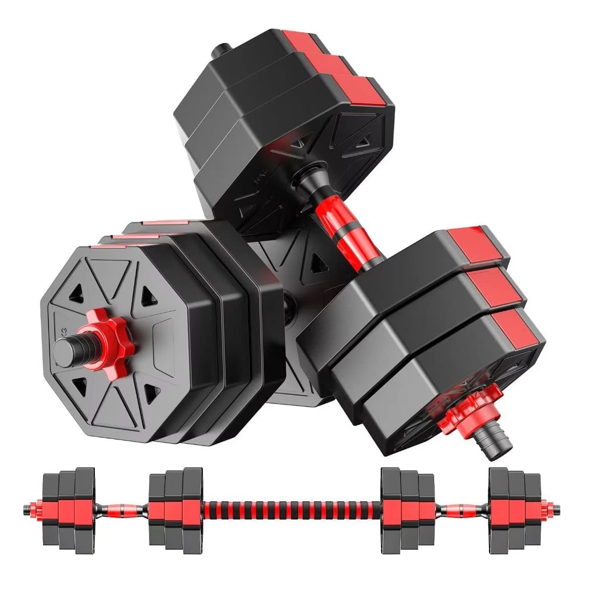 Home Gym Kit For Men - Ensemble de fitness d'haltère réglable à