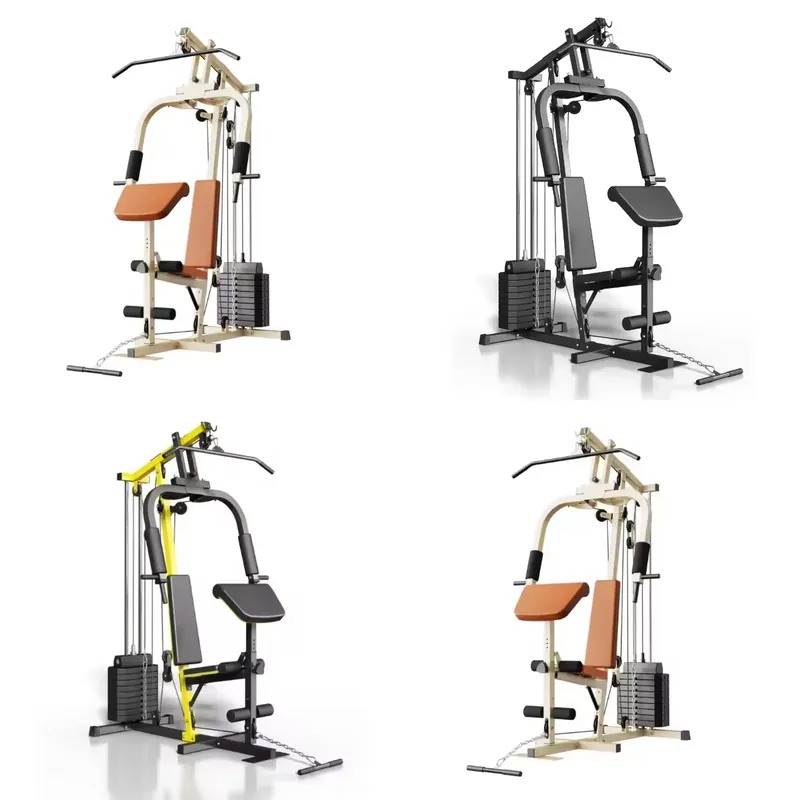 Home Gym Rack With Cables - Machine de musculation professionnelle multifonctionnelle à