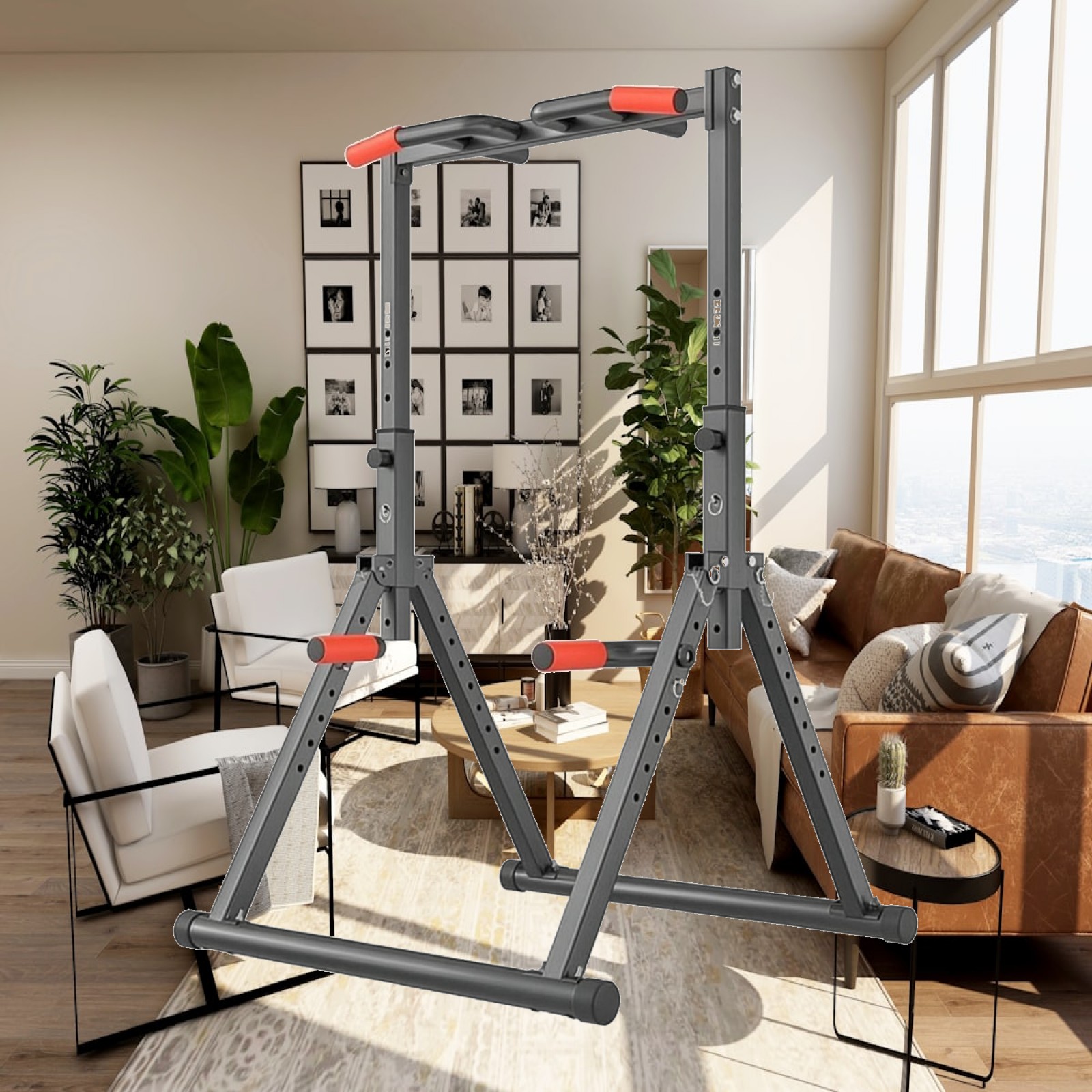 Home Gym Workout Equipment - Barre de traction réglable pour enfants