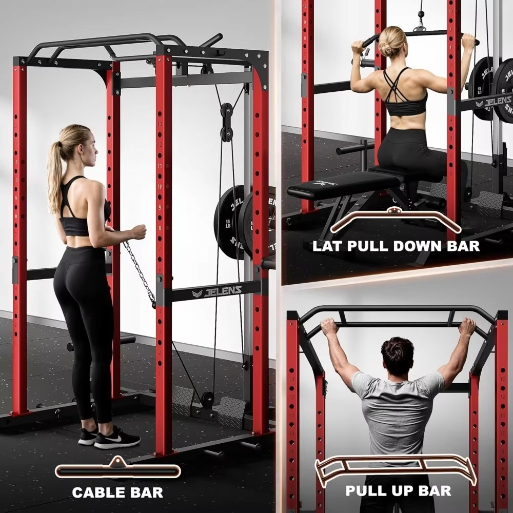 S21 Power Cage – Rack multifon - Home Gym Rack With Cables avis et prix