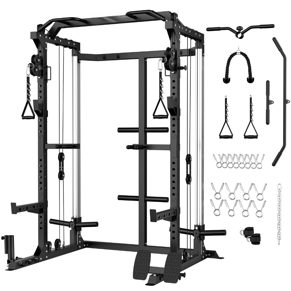 Cage de musculation multifonct - Home Gym Rack With Cables avis et prix