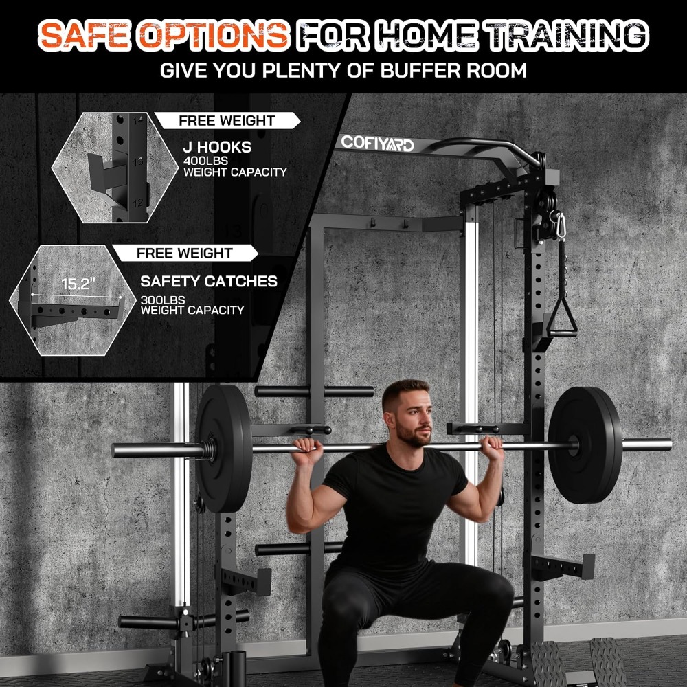 Cage de musculation multifonct - Home Gym Rack With Cables avis et prix