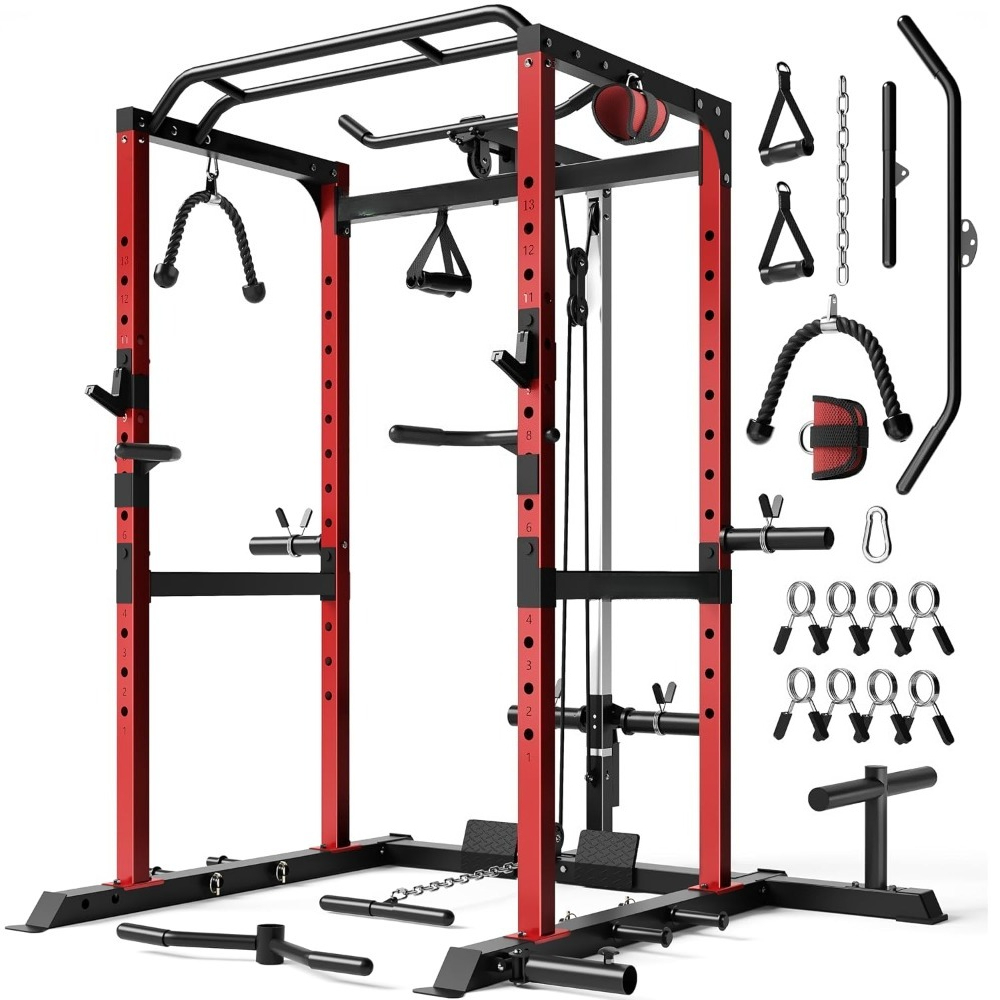 Cage de musculation multifonct - Home Gym Rack With Cables avis et prix