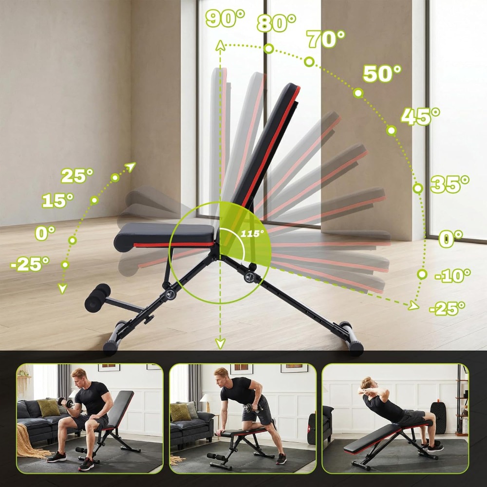 Banc de musculation réglable p - Home Gym Full Body avis et prix