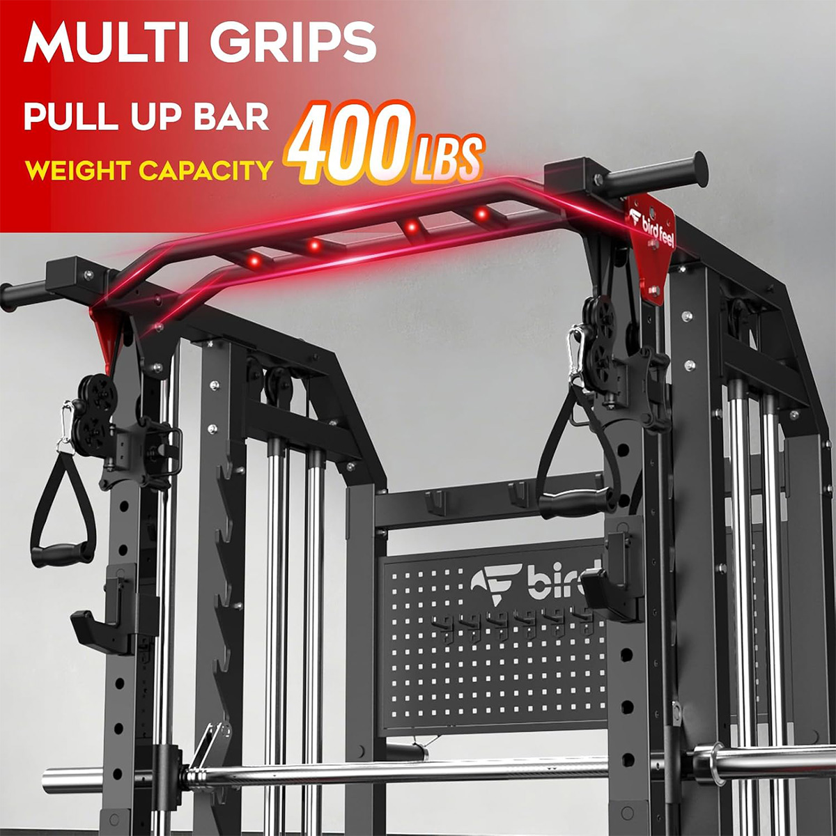 Pooboo Power Cage Multi-Foncti - Home Gym Rack With Cables avis et prix