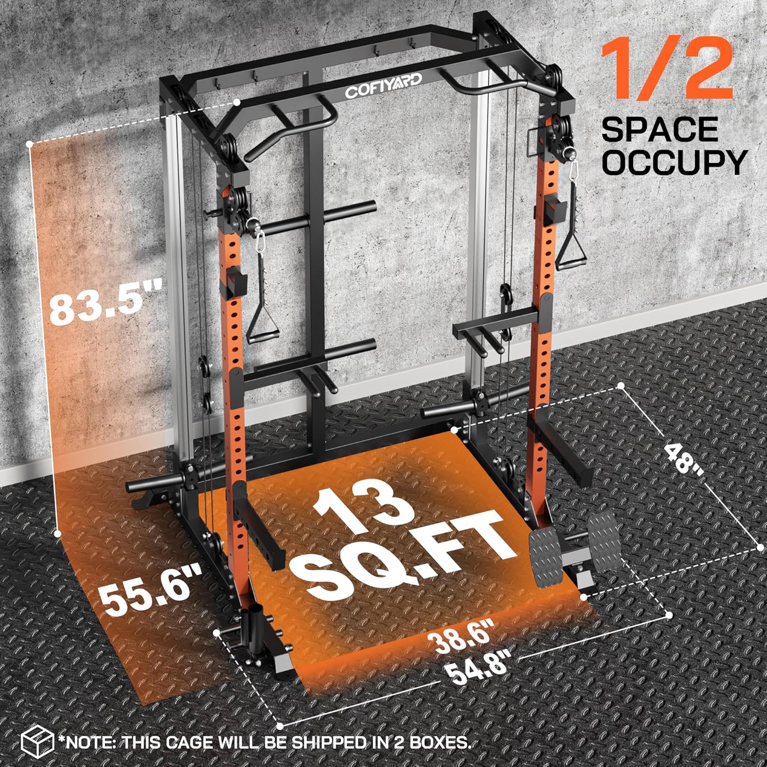 Cage de musculation, Rack de m - Home Gym Rack With Cables avis et prix