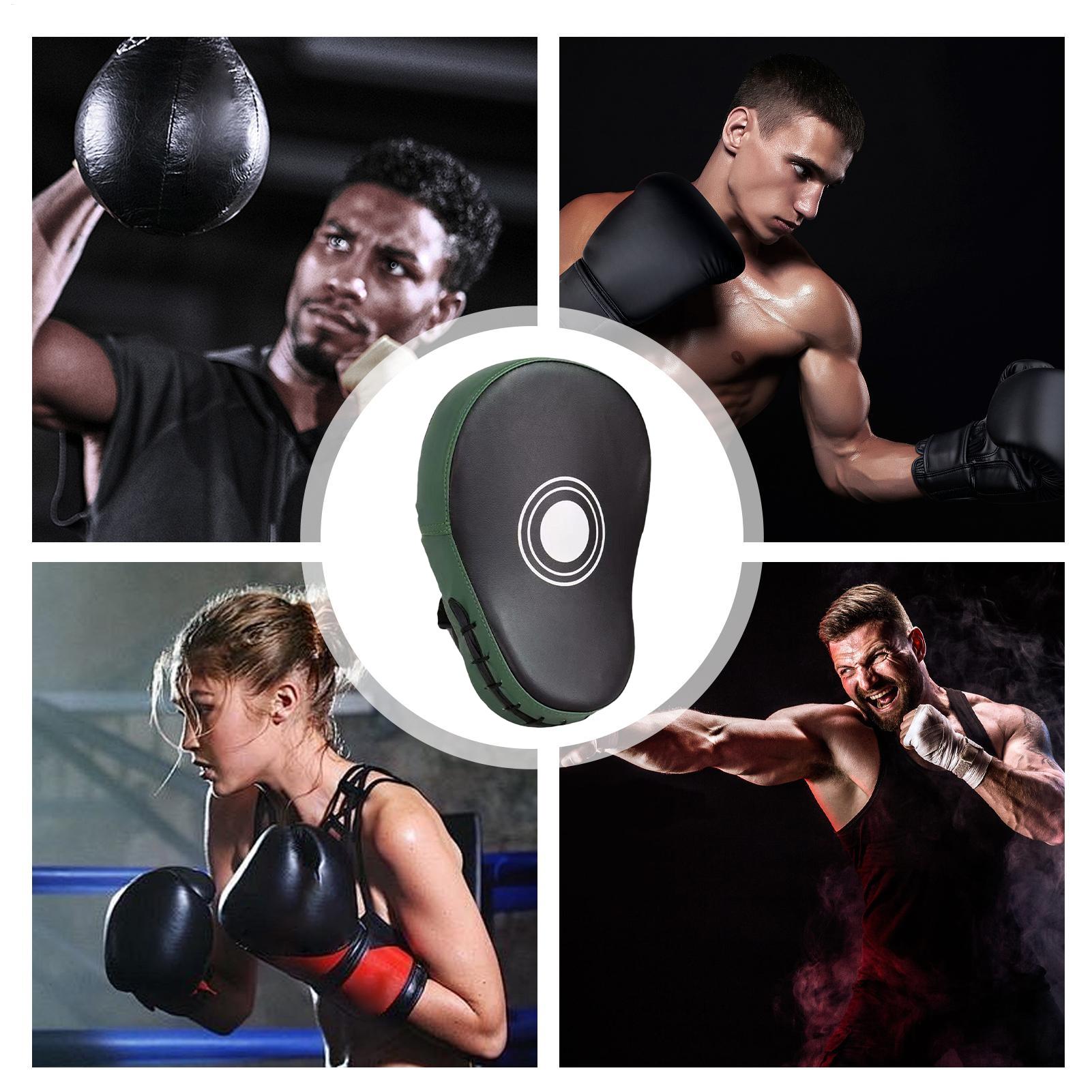 Coussinets de boxe en cuir PU, - Home Gym Daily Routine avis et prix