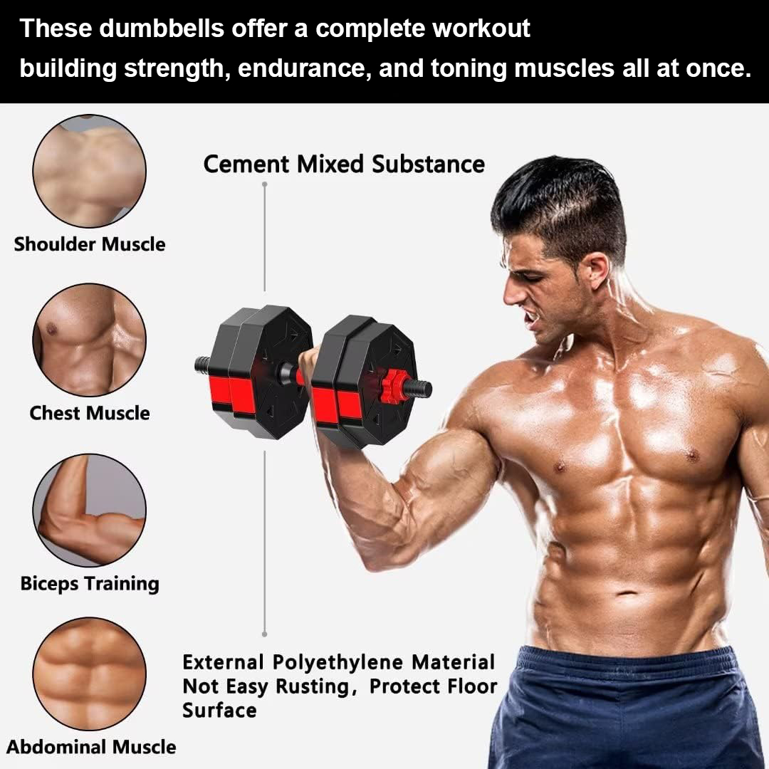 Ensemble de fitness d'haltère  - Home Gym Kit For Men avis et prix