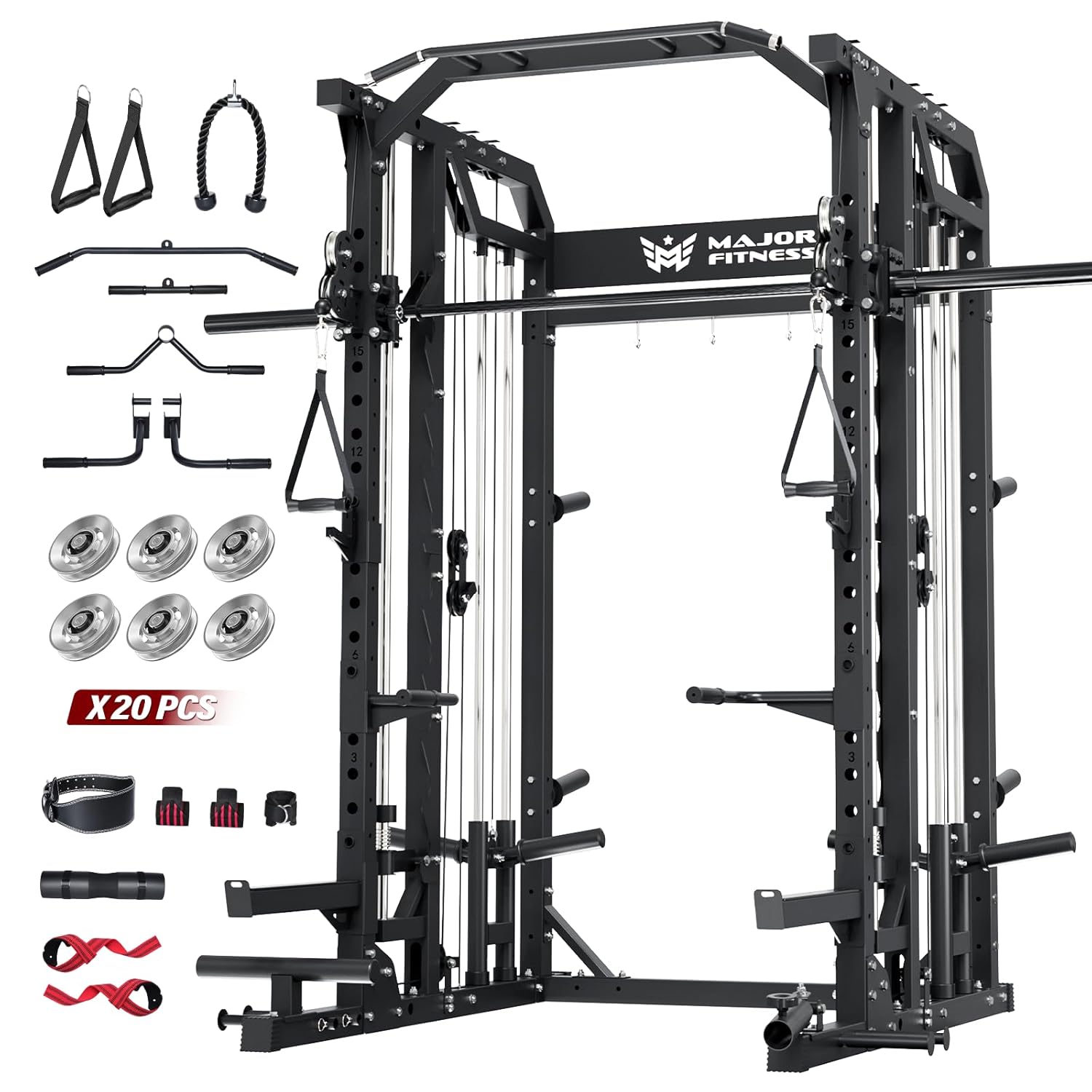 Machine Smith pour la maison,  - Home Gym Rack With Cables avis et prix