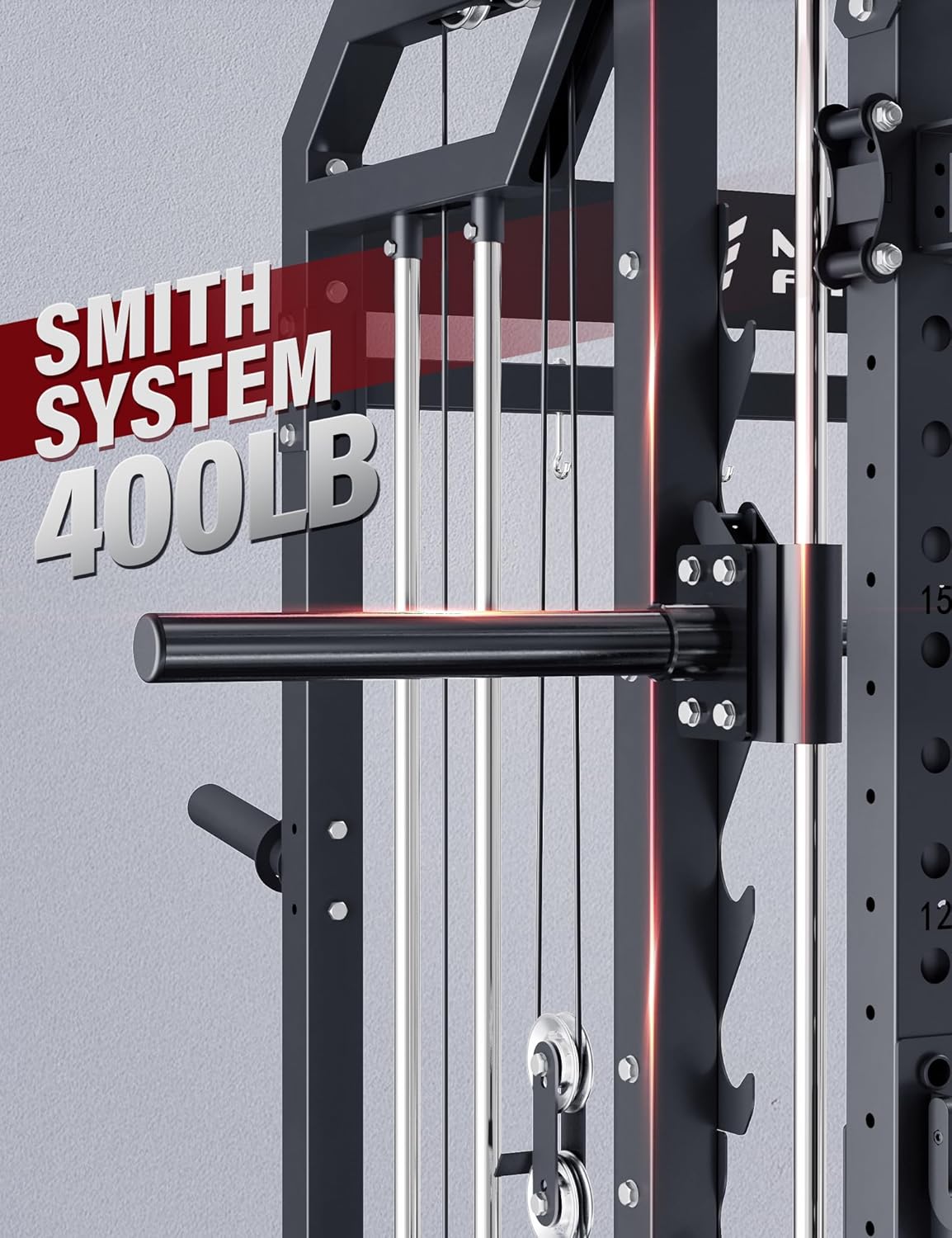 Machine Smith pour la maison,  - Home Gym Rack With Cables avis et prix