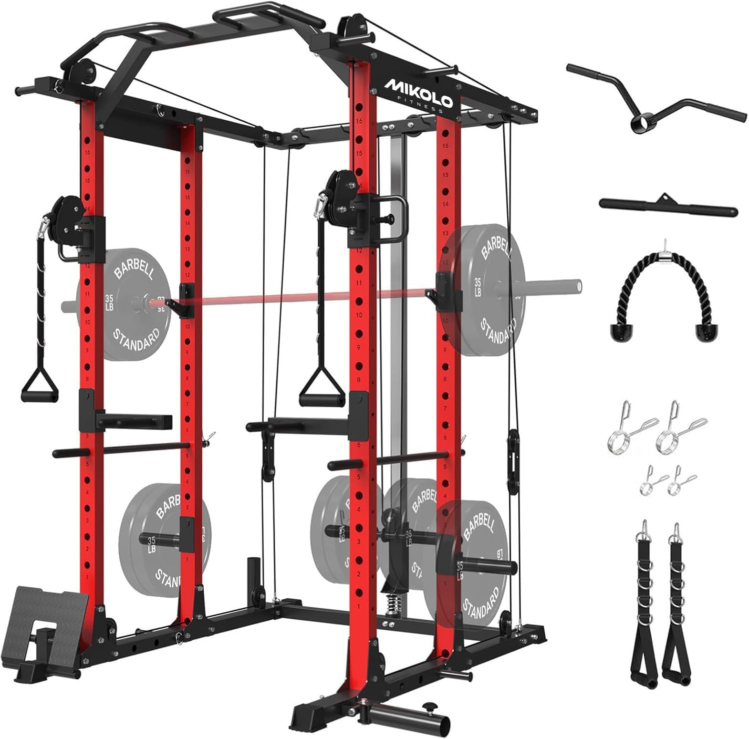 Cage de musculation avec systè - Home Gym Rack With Cables avis et prix